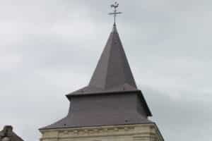 ardoise église toiture