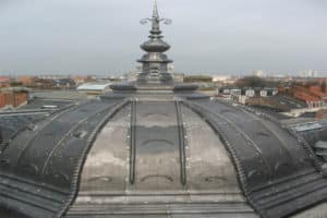 battais plomb toiture monument